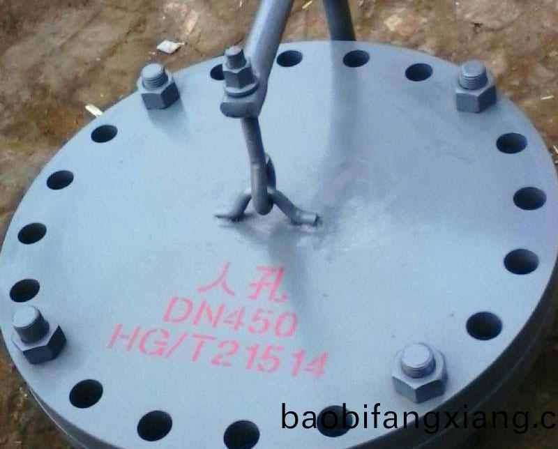 DN450水平吊盖人孔